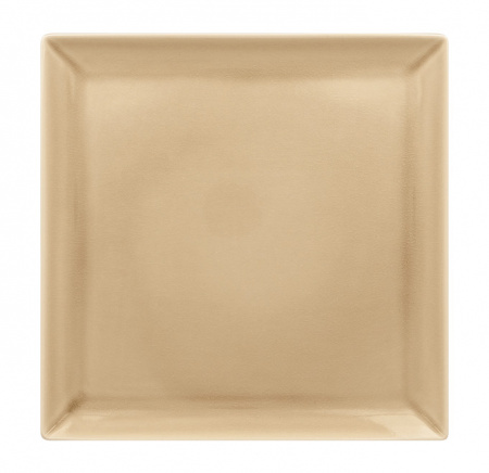 Тарелка квадратная RAK Porcelain «Vintage Beige», 27x27 см