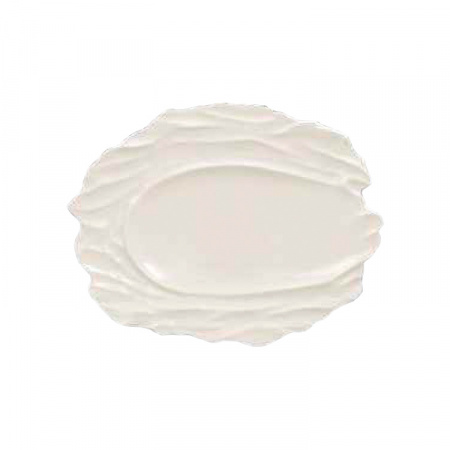 Тарелка овальная 37*27 см. для презентации блюд RAK Porcelain Sketches