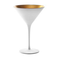 Бокал для коктейля бело-золотой Stolzle «Olympic», 240 мл