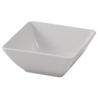 Емкость для закусок квадратная белая Frilich, 15x15 см, 300 мл