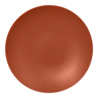 Тарелка глубокая "Coupe"  d=30 см., 1.9л, фарфор, NeoFusion Terra(коричневый), RAK Porcel