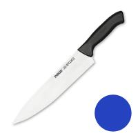 Нож поварской 25 см,синяя ручка Pirge