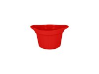 Емкость для запекания и подачи, d=9  см., 0.205л., фарфор,цвет красный, RAK Porcelain, ОАЭ