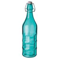 Бутылка голубая с крышкой 1 л, стекло, P.L. Proff Cuisine
