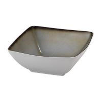 Емкость для закусок квадратная серая Frilich, 15x15 см, 300 мл