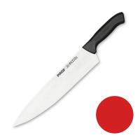 Нож поварской 30 см,красная ручка Pirge