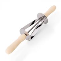 Скалка-нож для круассанов с пластиковыми ручками WAS, D=7,5 см, L=42 см
