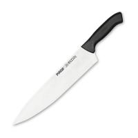 Нож поварской 30 см,черная ручка Pirge