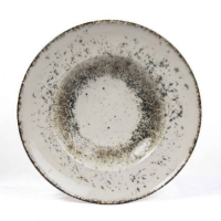 Тарелка круглая глубокая d=26 см., для пасты, фарфор, Crumbs R1515