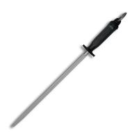Мусат для заточки ножей 30 см,круглый,черная ручка Pirge