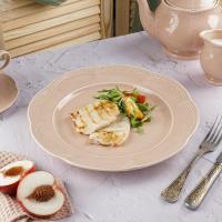 Тарелка 30 см, фарфор,серия "Aristocrat-Peach Tea", Noble