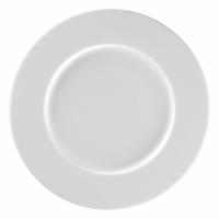 Тарелка плоская с бортом d 25 см, Костяной Фарфор Fedra, RAK Porcelain, ОАЭ