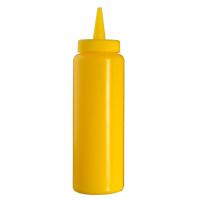 Бутылка для соусов желтая Henry Foodservice, 710 мл