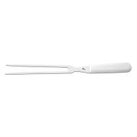 Вилка поварская PRO-Line 17,5 см, белая пластиковая ручка, P.L. Proff Cuisine