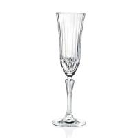 Бокал флюте для шампанского RCR Style Adagio 180 мл, хрустальное стекло, Италия