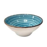 Салатник круглый  d=16см., (500мл)50 cl., фарфор, цвет голубой, Avanos,Turquoise