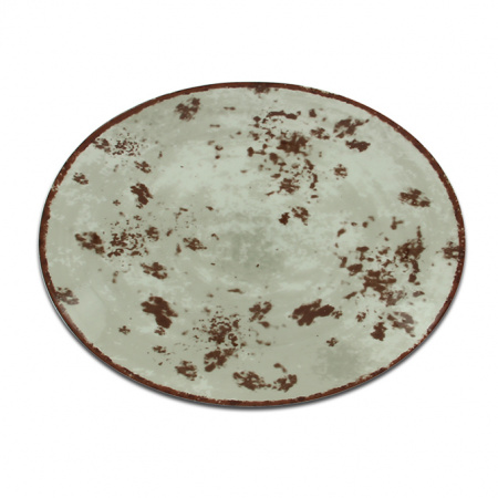 Тарелка овальная серая RAK Porcelain «Peppery», 21x15 см