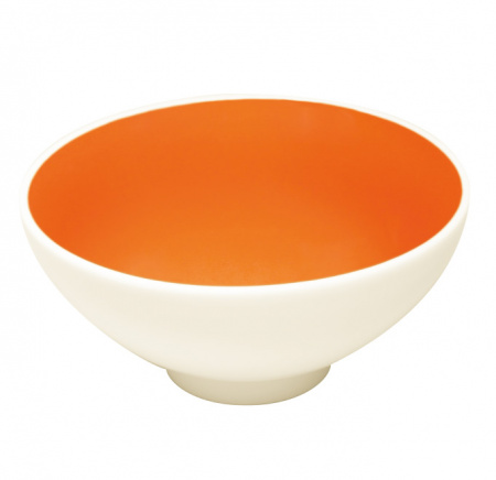 Пиала круглая оранжевая RAK Porcelain «Samba», 220 мл