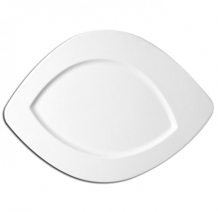 Тарелка «Vanilla» овальная плоская RAK Porcelain «AllSpice», 35x26 см