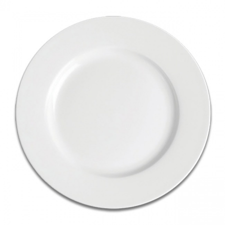 Тарелка  десертная круглая плоская SandStone «Цвет слоновой кости», D=25 см