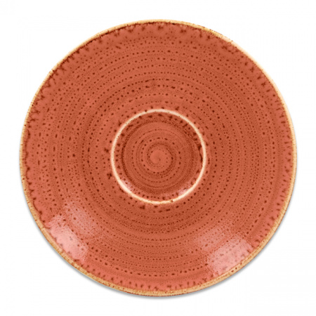 Блюдце для кофейной чашки Coral RAK Porcelain «TWIRL», D=13 см
