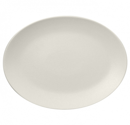 Тарелка овальная плоская RAK Porcelain «NeoFusion Sand», 36x27 см