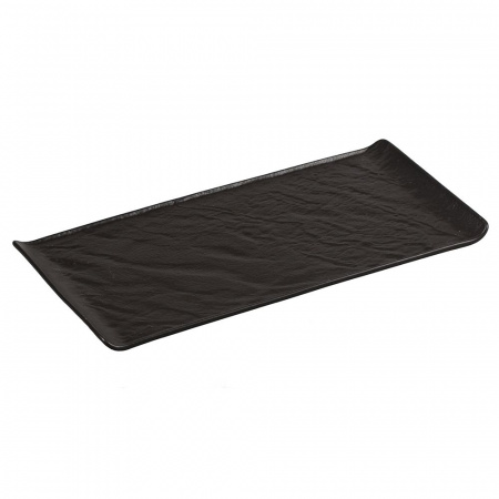 Блюдо для подачи  Black Raw Steller 29,5*15*1,6 см, P.L. Proff Cuisine