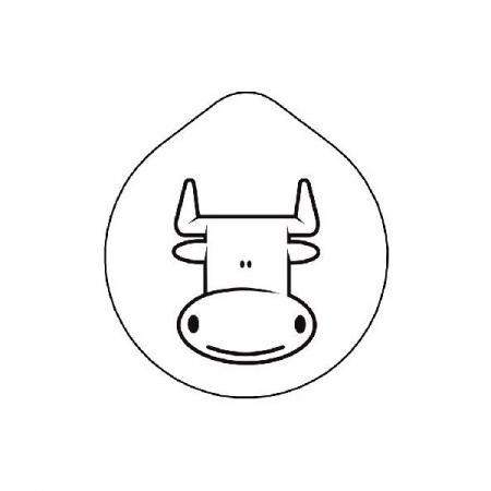 Крышка с рисунком «Молоко» Frilich