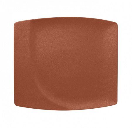 Тарелка прямоугольная плоская RAK Porcelain «NeoFusion Terra», 32x29 см