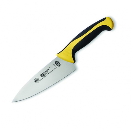 Нож поварской с желто-черной ручкой Atlantic Chef, L=15 cм