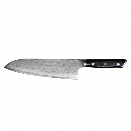 Шеф-нож Premium "Сантоку" 17,5 см, дамасская сталь, P.L. Proff Cuisine