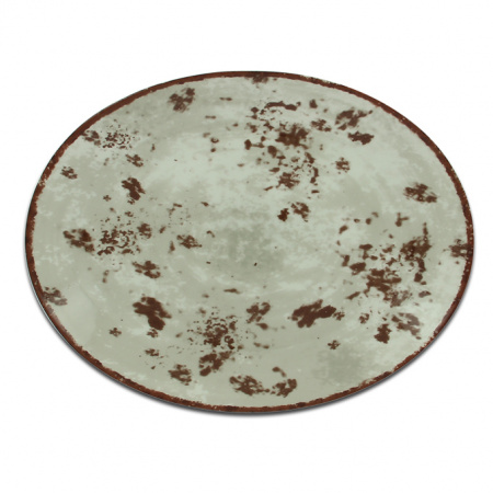 Тарелка овальная серая RAK Porcelain «Peppery», 32x23 см