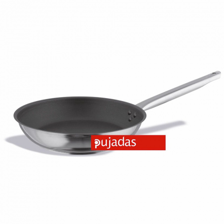 Сковорода с антипригарным покрытием 24 см, нержавейка 18/10, Pujadas, Испания
