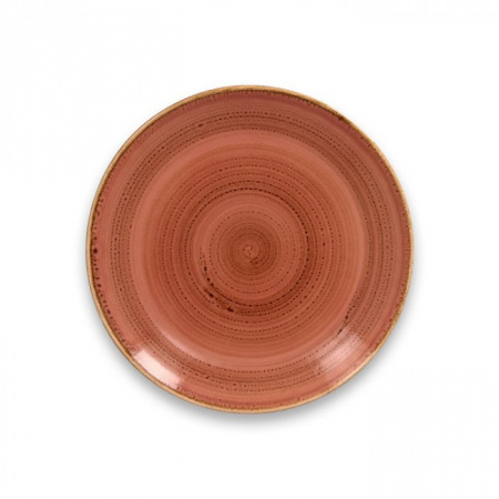 Тарелка "Coupe" круглая плоская Coral RAK Porcelain «TWIRL», D=21 см