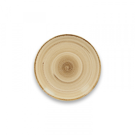 Тарелка "Coupe" круглая плоская Beach RAK Porcelain «TWIRL», D=15 см